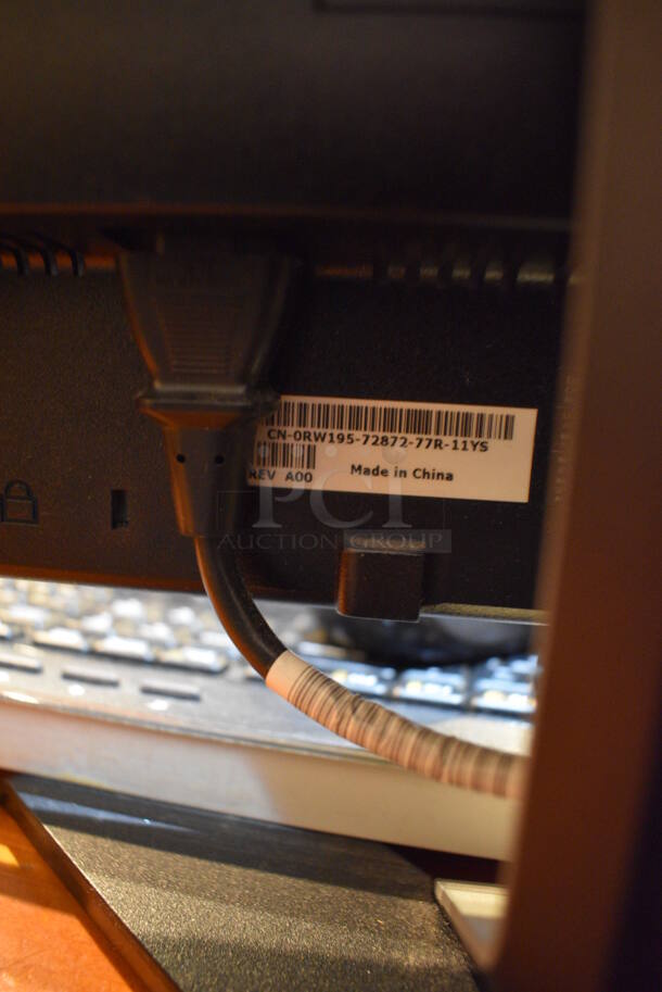 ALL ONE MONEY! Lot of Dell 14" Computer Monitor w/ Keyboard and Mouse! - Image 4 of 4