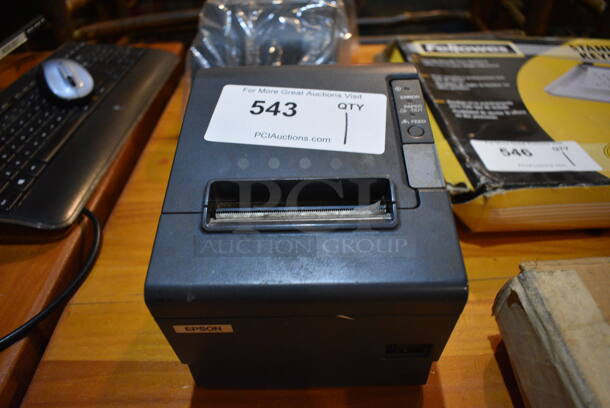 Epson Model M129H Receipt Printer. 6x8x6 - Image 1 of 4