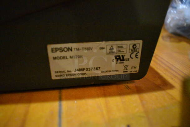 Epson Model M129H Receipt Printer. 6x8x6 - Image 3 of 4