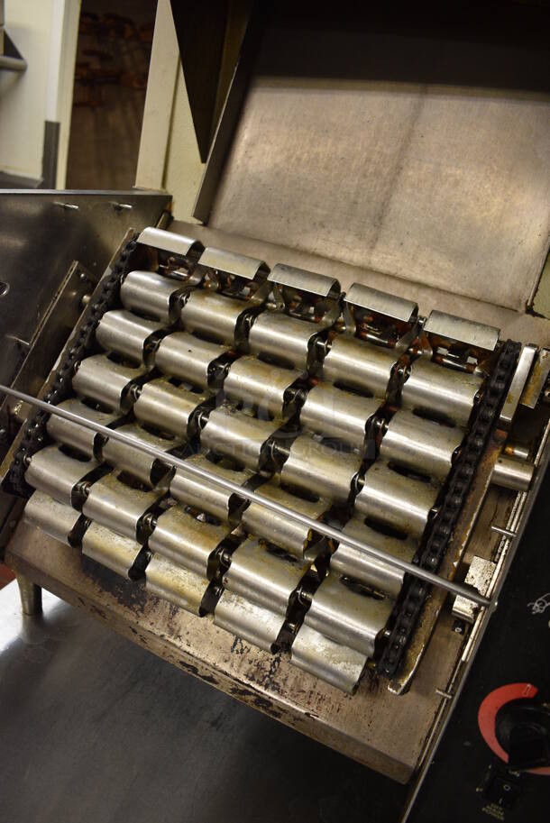 NICE! APW Wyott Stainless Steel Commercial Countertop Electric Powered Bun Toaster. 24.5x13x30. Unit Was Working When Restaurant Closed! - Image 2 of 6