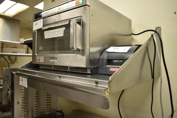 Stainless Steel Commercial Wall Mount Shelf. BUYER MUST REMOVE. 24x24x12 - Image 2 of 4