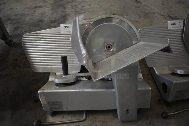 2006 Bizerba Model Se 12 US Stainless Steel Commercial Countertop Meat Slicer. 120 Volts, 1 Phase. 28x24x24. Cannot Test Due To Cut Power Cord - Image 1 of 5