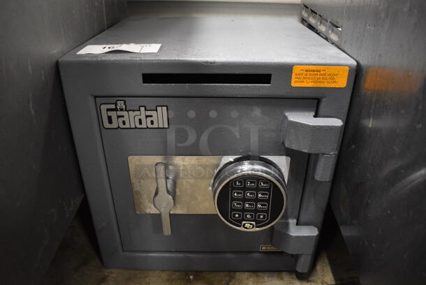 Gardall Gray Metal Single Compartment Safe. Does Not Come w/ Combination. 14x15x14