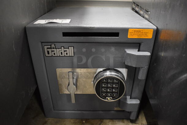 Gardall Gray Metal Single Compartment Safe. Does Not Come w/ Combination. 14x15x14 - Image 1 of 3