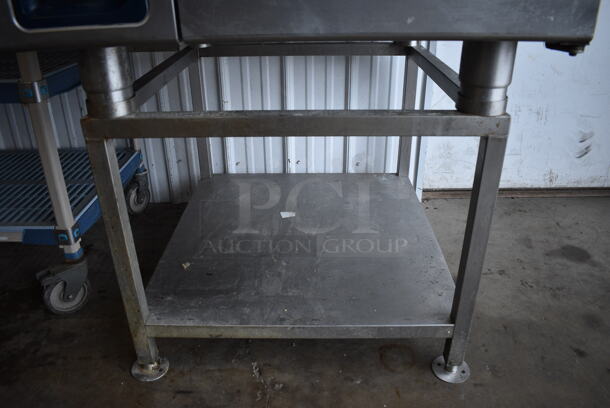 GORGEOUS! 2017 Alto Shaam Model CTP10-10E Stainless Steel Commercial Electric Powered Combitherm Convection Oven on Stainless Steel Equipment Stand. 208-240 Volts, 3 Phase. 35x35x70 - Image 9 of 9