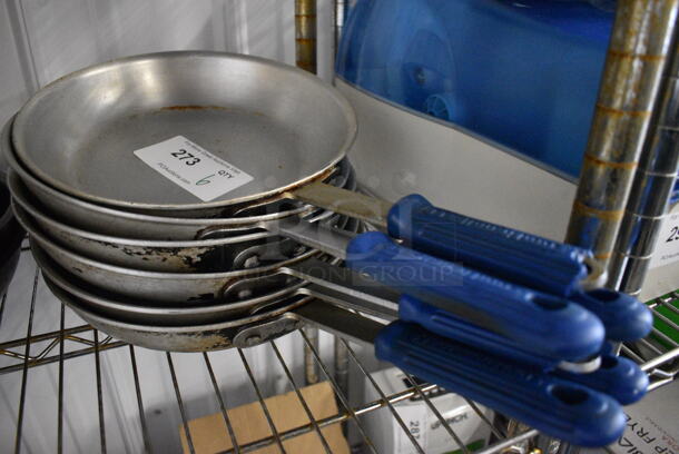 6 Metal Skillets. 18x10.5x2. 6 Times Your Bid!