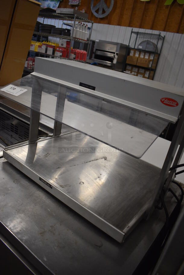 NICE! Hatco Metal Commercial Countertop Warming Display Unit w/ Sneeze Guard. 25x22x17.5. Tested and Working! - Image 2 of 4