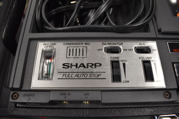 Sharp Model RD-685AV Professional Series Recorder in Hard Case. 11x14x7 - Image 3 of 5