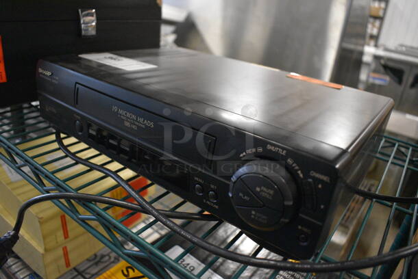 Sharp Model XA-605 VHS Player. 15x11x4 - Image 3 of 3