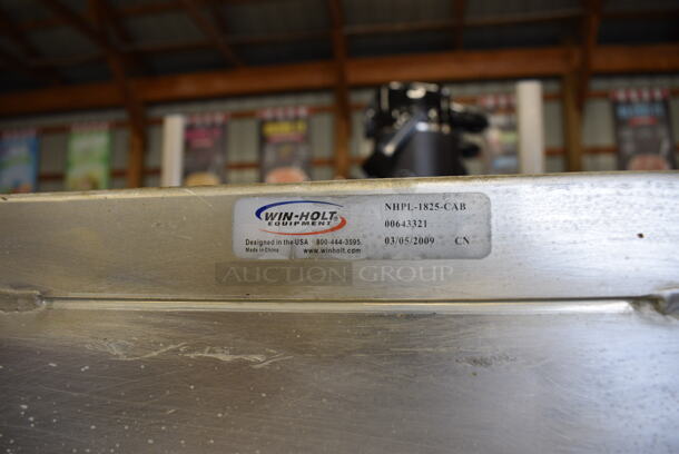 NICE! 2009 Win-holt Model NHPL-1825-CAB Metal Commercial Single Door Reach In Heater Proofer Cabinet on Commercial Casters. 24x32x70. Tested and Powers On But Does Not Get Warm - Image 5 of 5