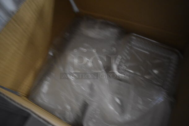 ALL ONE MONEY! Lot of Clear Plastic Lids! - Image 2 of 3