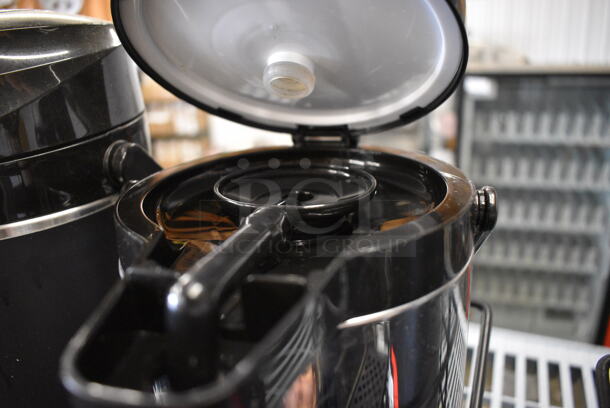 ALL ONE MONEY! Lot of 3 Air Pots on Black Metal Stand. 20x12x9, 6x7x16 - Image 7 of 7