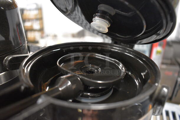 ALL ONE MONEY! Lot of 2 Air Pots on Black Metal Stand. 13x12x9, 6x7x16 - Image 6 of 6