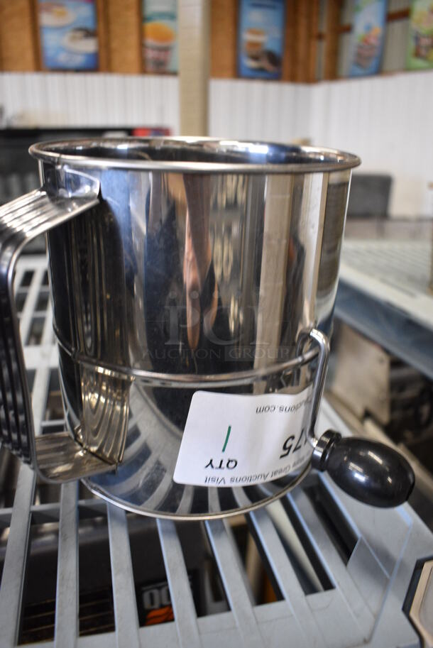 Metal Sifter. 8x8x7 - Image 1 of 3