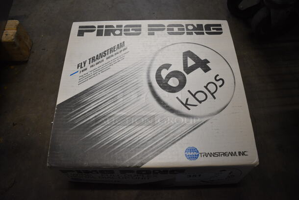 2 IN ORIGINAL BOX! Transtream Model T-1000 Ping Pong Modem. 7x12x1. 2 Times Your Bid! - Image 4 of 4
