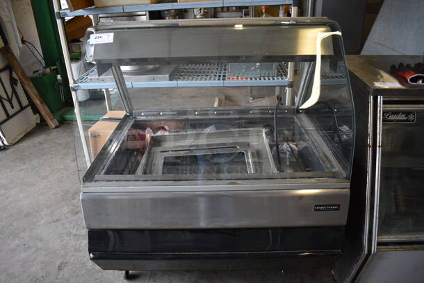 NICE! Henny Penny Model WPS-103 Stainless Steel Commercial Floor Style Warming Display Case Merchandiser. 43x41x35. Cannot Test Due To Plug Style - Image 1 of 8