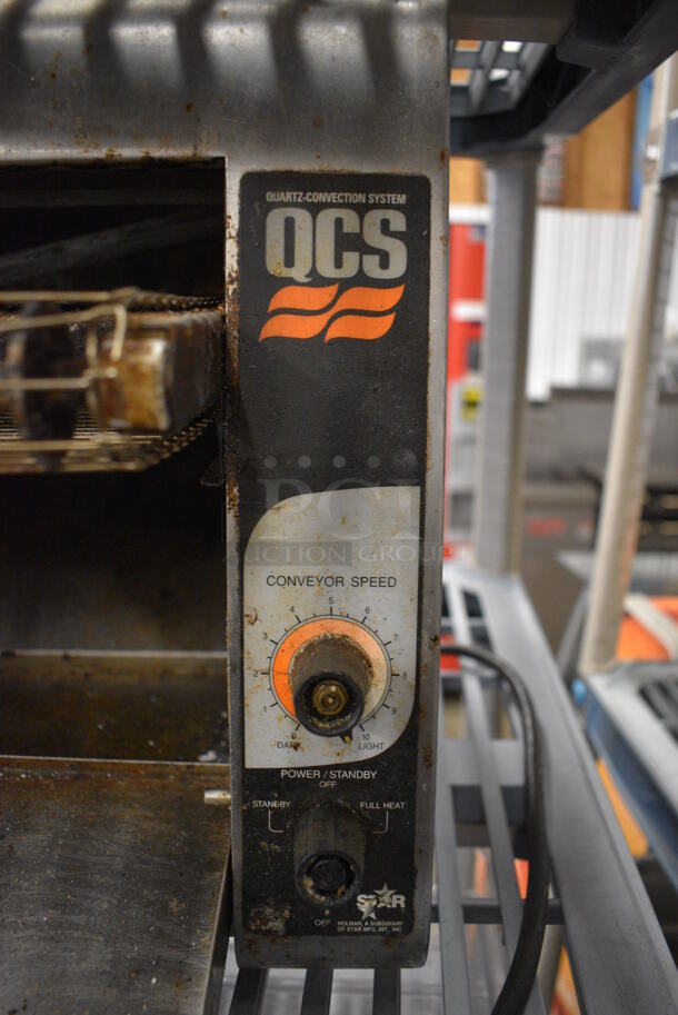 NICE! Star Model QCS-1-350 Stainless Steel Commercial Countertop Electric Powered Conveyor Oven. 120 Volts, 1 Phase. 14.5x19x13.5. Tested and Does Not Power On - Image 4 of 5