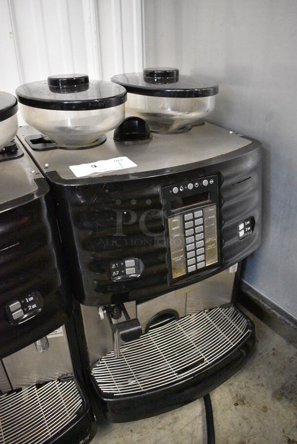 FANTASTIC! Schaerer Model SCA1 Coffee Art Plus Automatic Coffee Espresso Machine w/ 2 Hopper Bean Grinders and Steam Wand. 240 Volts, 1 Phase. 17x18x26 - Image 2 of 6