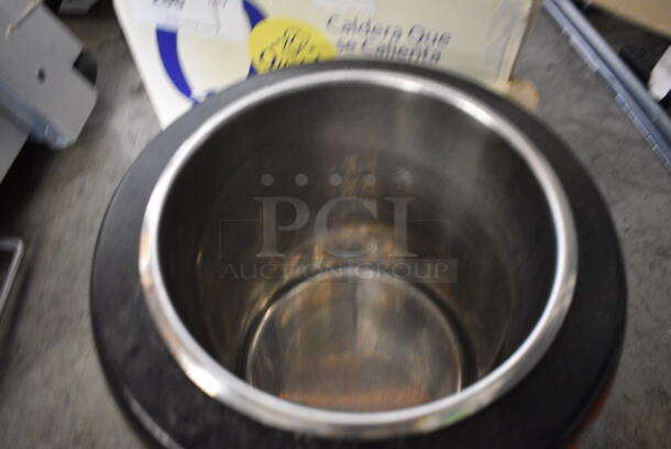 IN ORIGINAL BOX! Glenray Metal Commercial Countertop Soup Kettle Food Warmer. 120 Volts, 1 Phase. 13x13x13. Tested and Working! - Image 4 of 6