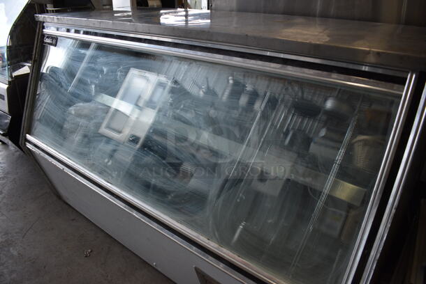 NICE! 2013 Leader Model CDL72S/C Stainless Steel Commercial Floor Style Deli Display Case Merchandiser. 115 Volts, 1 Phase. 72x36x46. Tested and Does Not Power On - Image 3 of 5