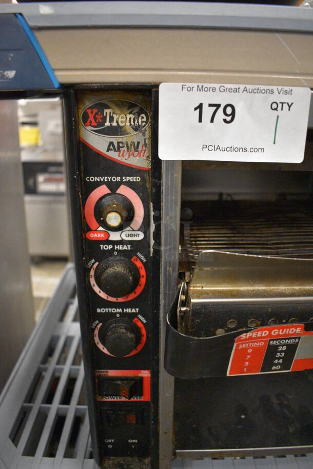NICE! APW Wyott Stainless Steel Commercial Countertop Electric Powered Conveyor Oven. 16x18x16. Cannot Test Due To Plug Style - Image 3 of 4