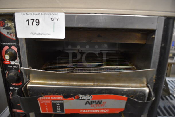 NICE! APW Wyott Stainless Steel Commercial Countertop Electric Powered Conveyor Oven. 16x18x16. Cannot Test Due To Plug Style - Image 4 of 4