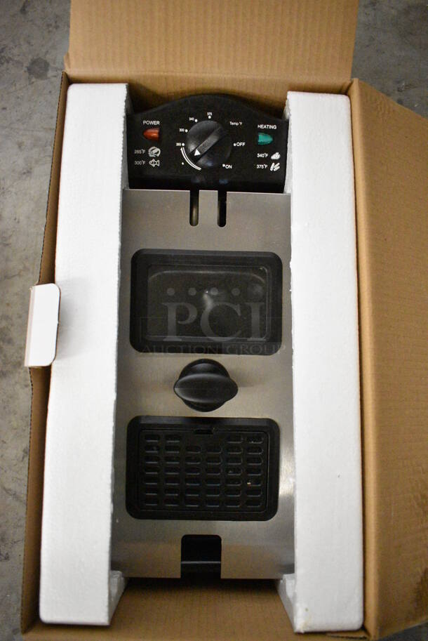 BRAND NEW IN BOX! Ambiano Countertop Stainless Steel Electric Powered Deep Fryer. 9.5x16x10 - Image 2 of 5