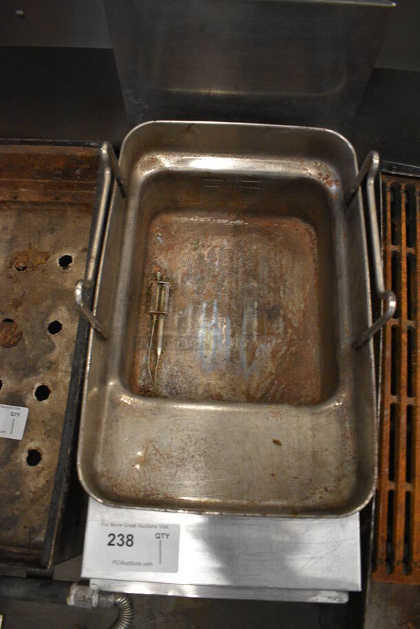 NICE! Star Max Stainless Steel Commercial Countertop Gas Powered Deep Fat Fryer. 12x26x24 - Image 3 of 6