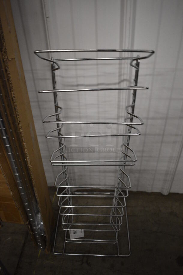 Metal Countertop Pizza Pan Rack. 12x12x27 - Image 1 of 4