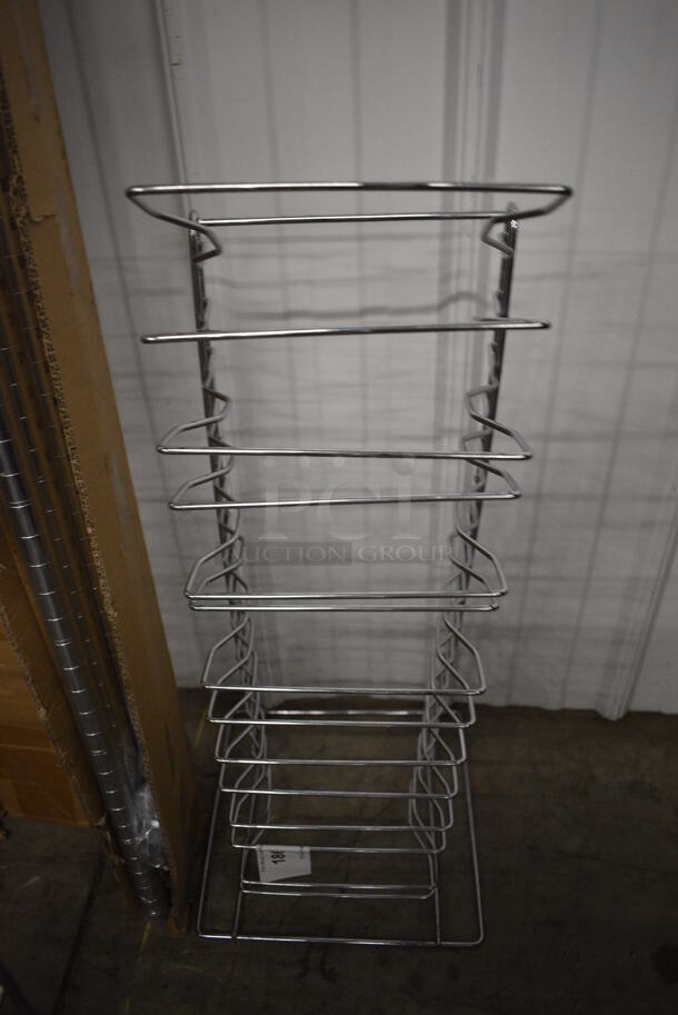 Metal Countertop Pizza Pan Rack. 12x12x27