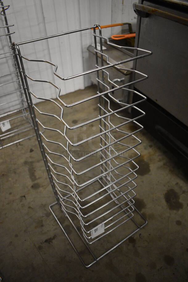 Metal Countertop Pizza Pan Rack. 12x12x27 - Image 2 of 3