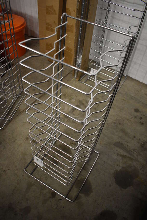 Metal Countertop Pizza Pan Rack. 12x12x27 - Image 3 of 3