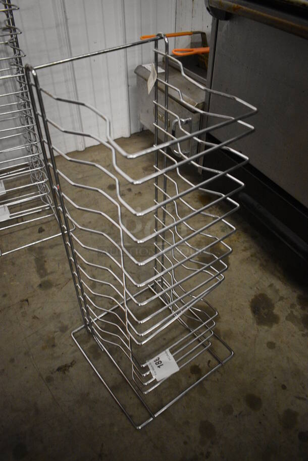 Metal Countertop Pizza Pan Rack. 12x12x27 - Image 2 of 3