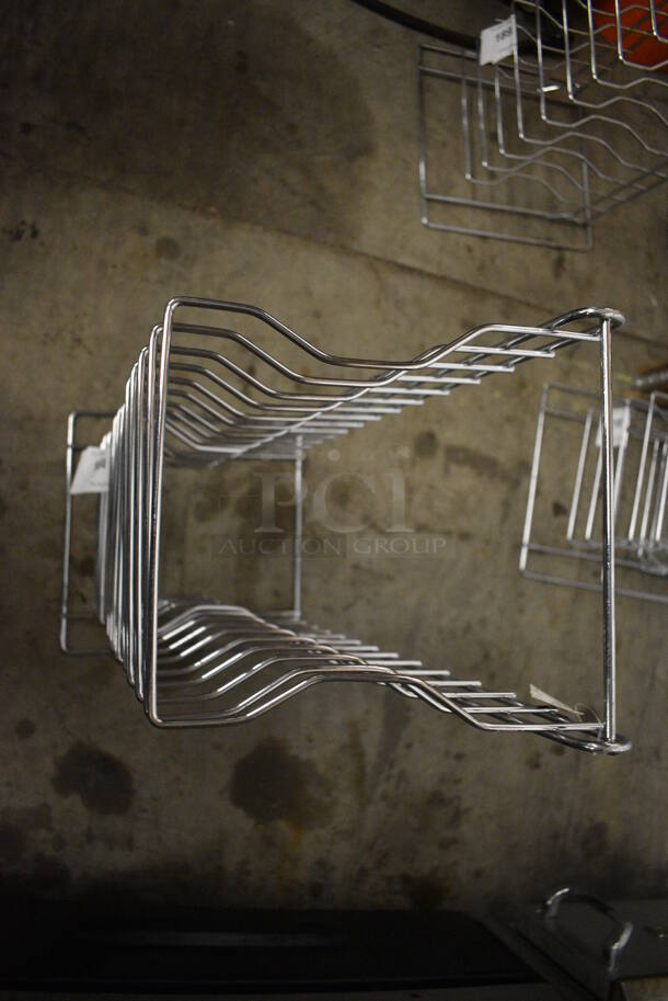 Metal Countertop Pizza Pan Rack. 12x12x27 - Image 3 of 3