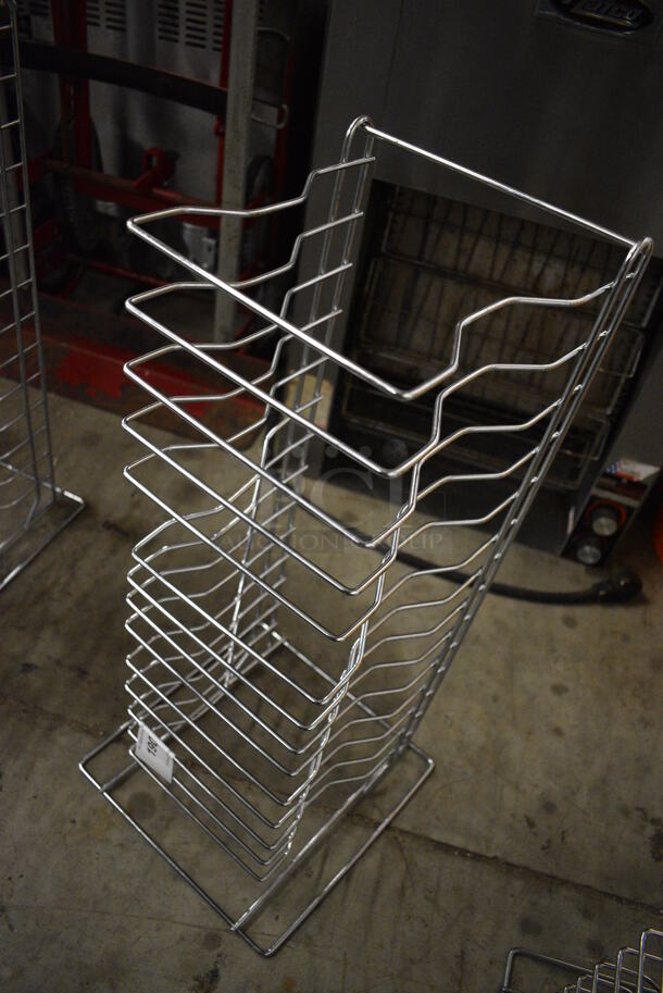 Metal Countertop Pizza Pan Rack. 12x12x27 - Image 3 of 3