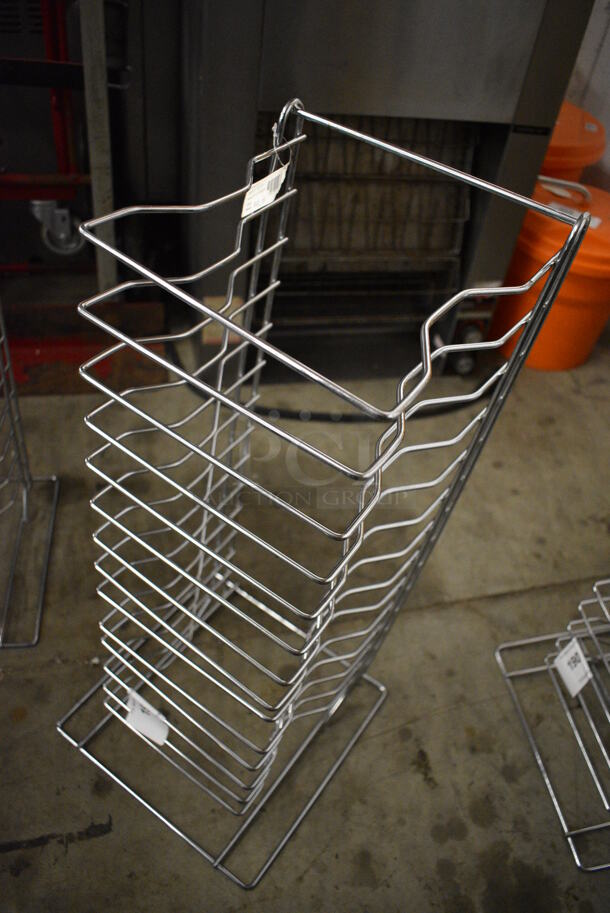 Metal Countertop Pizza Pan Rack. 12x12x27 - Image 3 of 3