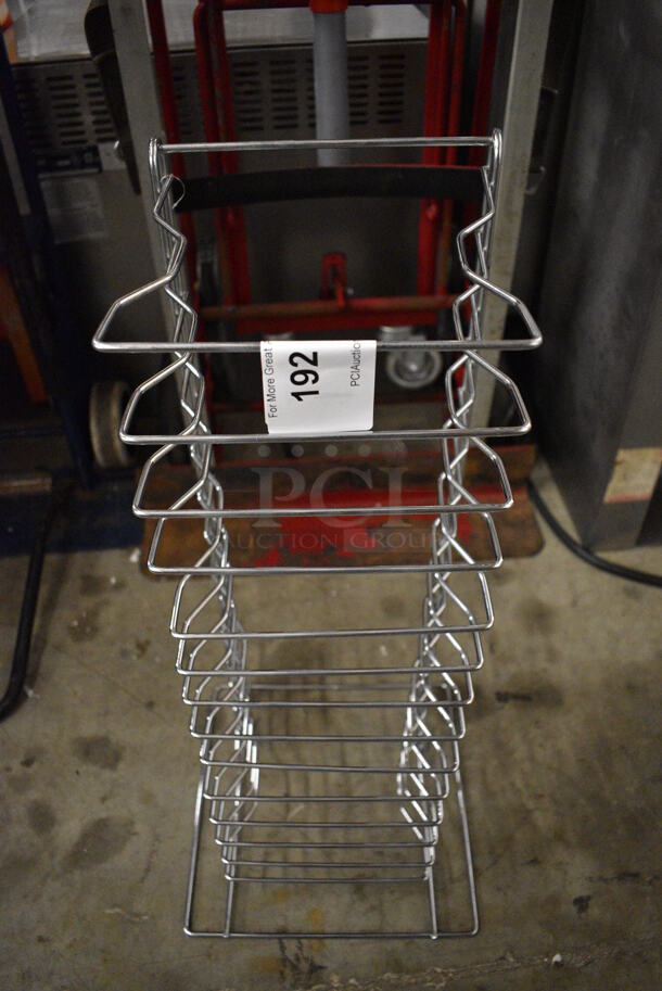 Metal Countertop Pizza Pan Rack. 12x12x27