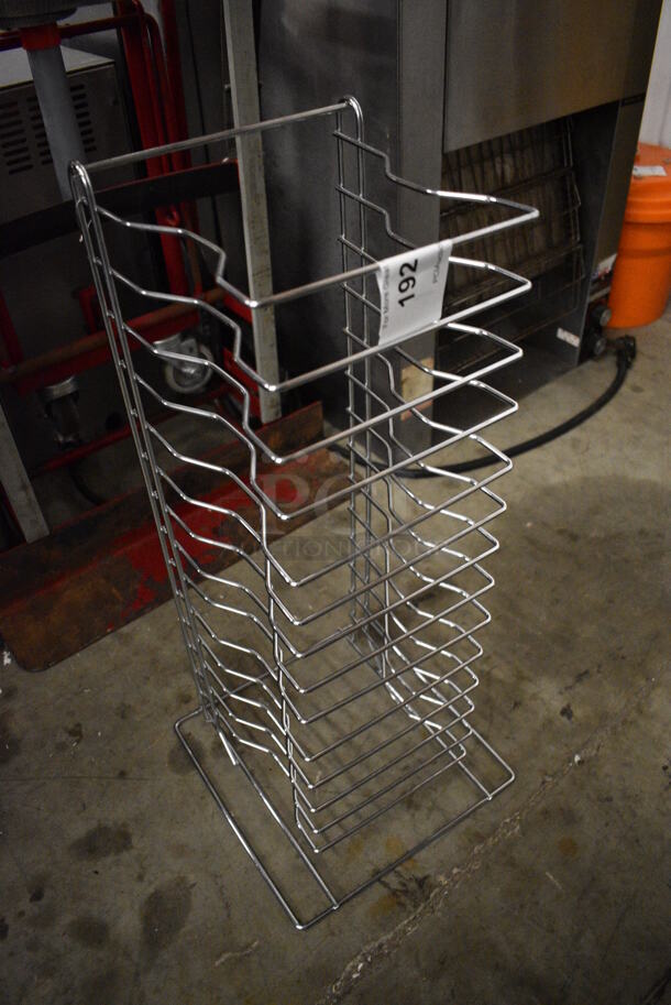 Metal Countertop Pizza Pan Rack. 12x12x27 - Image 3 of 3