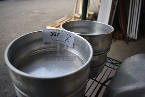 6 Metal Round Baking Pans. 8x8x3. 6 Times Your Bid! - Image 2 of 2