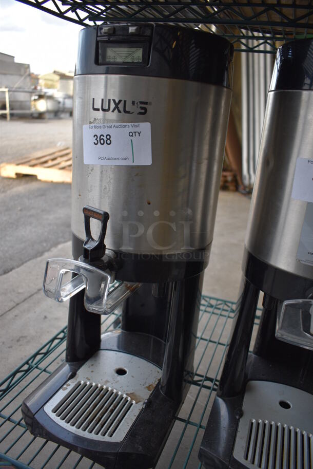 Luxus Chrome Finish Coffee Server w/ Drip Tray. 9x12x23 - Image 2 of 3