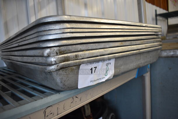 8 Metal Baking Pans. 18x26x2, 18x26x3. 8 Times Your Bid! - Image 3 of 3
