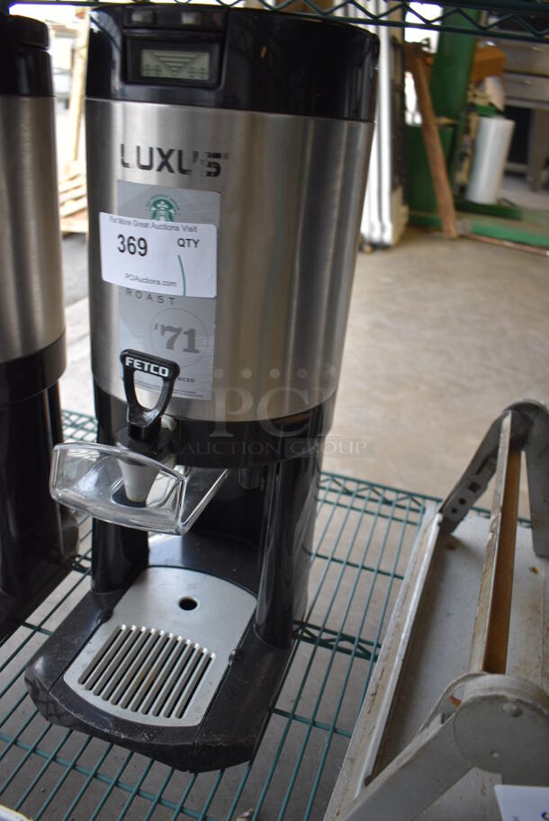 Luxus Chrome Finish Coffee Server w/ Drip Tray. 9x12x23 - Image 2 of 3