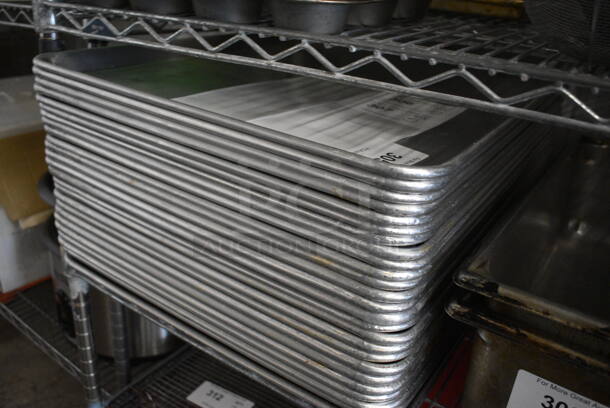 10 Metal Full Size Baking Pans. 18x26x1. 10 Times Your Bid! - Image 2 of 2