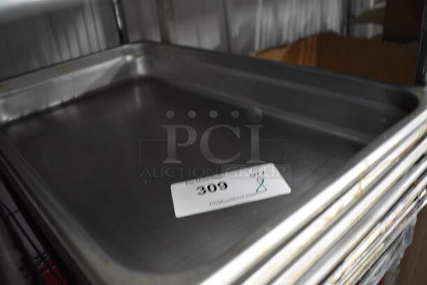 8 Stainless Steel Full Size Drop In Bins. 1/1x2. 8 Times Your Bid! - Image 2 of 3