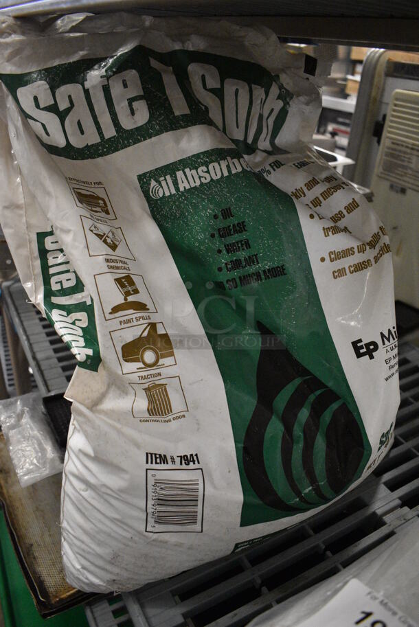 ALL ONE MONEY! Lot Includes Mesh White Roll and Oil Absorb Safetsorb! - Image 2 of 3