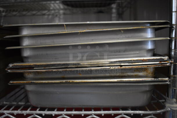 8 Stainless Steel Full Size Drop In Bins. 1/1x2. 8 Times Your Bid! - Image 3 of 3