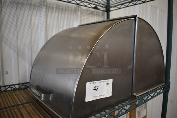 Metal Rolling Lid. 13.5x22x11.5 - Image 1 of 4