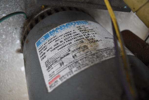 Metal Commercial Rooftop Mushroom Exhaust Fan. 115 Volts, 1 Phase. 36x36x32 - Image 6 of 7