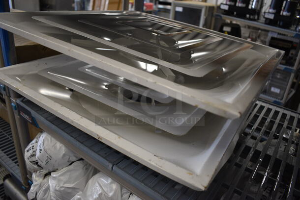2 White Ceiling Diffusers. 24x24x4. 2 Times Your Bid! - Image 3 of 3