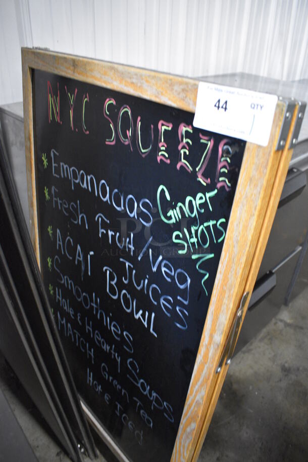 Double Sided A Frame Sidewalk Sign. 24x2x42 - Image 2 of 3